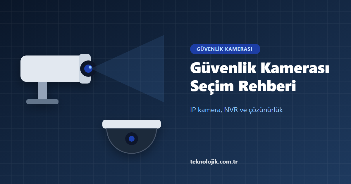 Güvenlik Kamerası Seçim Rehberi 2026